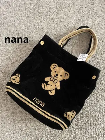 새상품 nana YOKOHAMA 요코하마 토트 곰