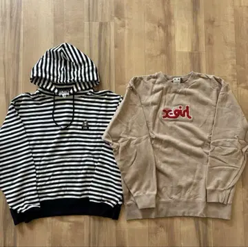 엑스걸 맨투맨 후드티