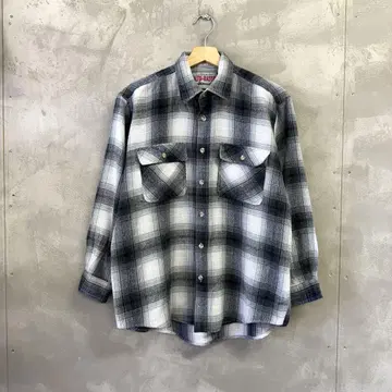 ALTO&BASSO 옴브레 체크 셔츠