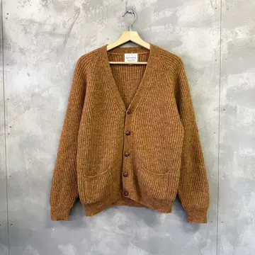 90's MITSUMINE 울 가디건 싸개 단추 미츠미네
