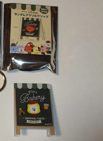 BT21 CHIMMY 베이커리 랜덤 아크릴 클립