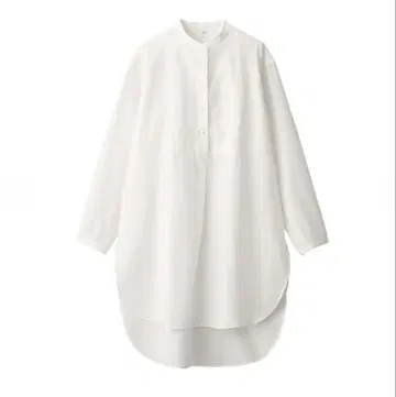 무인양품 MUJI Labo 실크 혼방 튜닉 택 포함