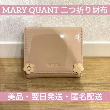 [ 새상품급 ] MARY QUANT 접이식 지갑 마리콴트 지갑
