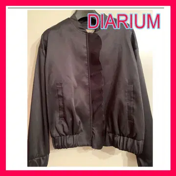 [ 새상품급 ] 디어리움 DIARIUM 프론트 비익 블루종 자켓 MA-1