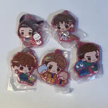 BOT FANTASTICS 러버 마스코트 5개 세트