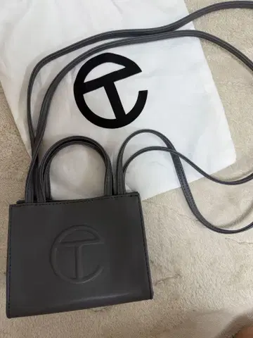 Telfar 스몰 쇼핑백 그레이
