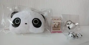 헤이세이 레트로 타레판다 거울 마스코트 하네타레 핀즈 세트 San-x