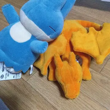 포켓몬스터 쿠츠로기 타임 봉제 인형 2개 세트