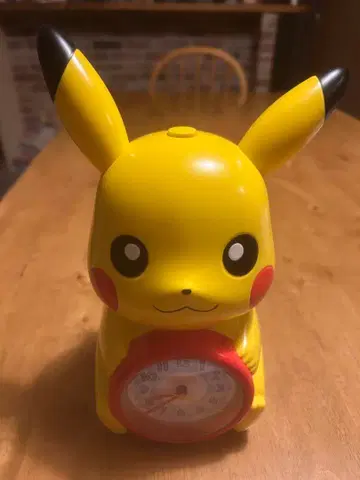 SEIKO 피카츄 알람 시계 포켓몬