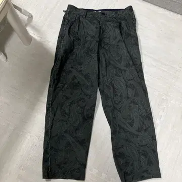 매직스틱 magicstick 페이즐리 무늬 팬츠