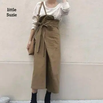 little Suzie 리틀스지 원숄더 스트랩 살롱 스커트