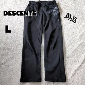 [새상품급] DESCENTE 스웨트 팬츠 속기모