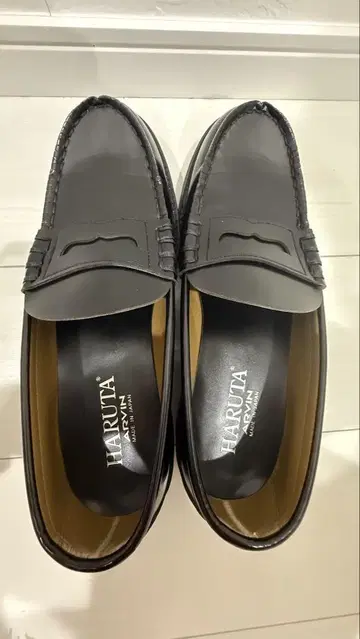 HARUTA 블랙 로퍼