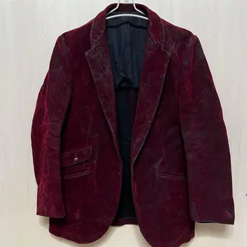 RED DIVINE 버건디 테일러드 자켓
