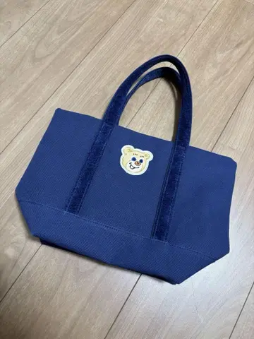 올드 테디 와펜 토트백 네이비