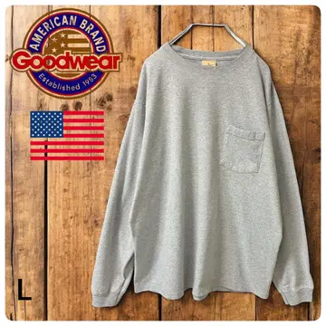 USA Goodwear 그드웨어 긴팔T셔츠 포켓T셔츠