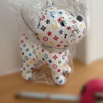 새상품 미사용 봉제 인형 강아지 본체 반짝반짝 귀여운 인테리어