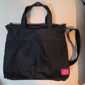 Manhattan Portage 블랙 숄더백