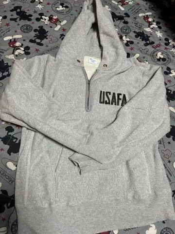 챔피온 USAFA 집업 후드티 그레이 챔피온 파랑 택