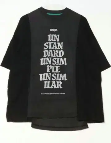 UN3D 크랙 로고 빅 티 / 크랙 로고 빅 티