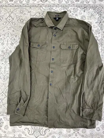Volcom CLASSIC FIT 긴팔 셔츠 올리브 그린