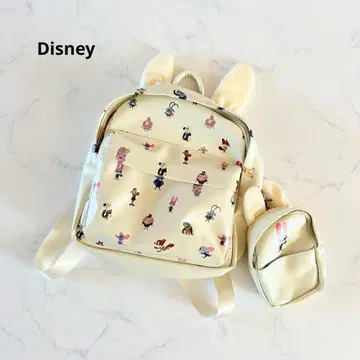 [새상품급] Disney 디즈니 주토피아 백팩 파우치 세트 토끼 귀