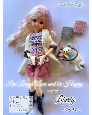 리카짱 의류 옷 갈아입기 세트 22cm 인형 의류