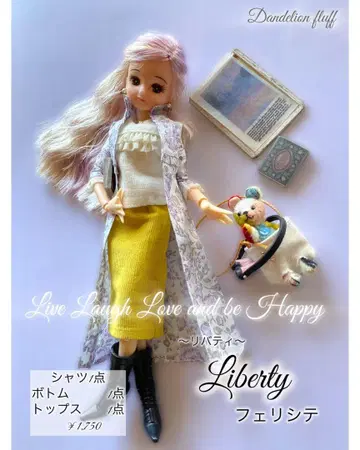 리카짱 의류 옷 갈아입기 세트 22cm 인형 의류