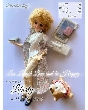 리카짱 의류 옷 갈아입기 세트 22cm 인형 의류