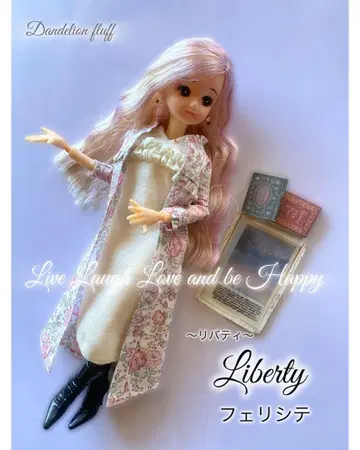 리카짱 의류 옷 갈아입기 세트 22cm 인형 의류