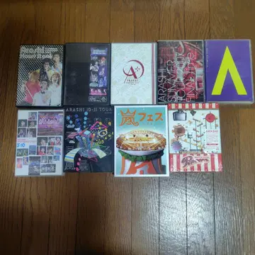 ARASHI DVD 9장 세트