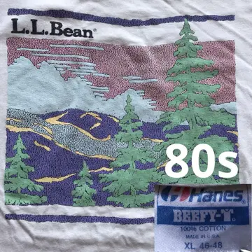 201 LL Bean 80년대 빈티지 T셔츠
