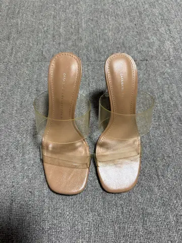 클리어 힐 샌들