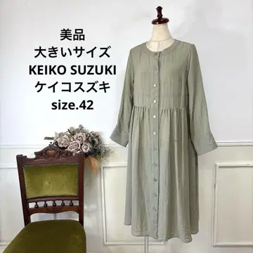 91 새상품급 빅 사이즈 KEIKO SUZUKI 케이코 스즈키 원피스