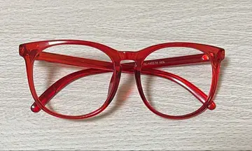 빨간색 캣아이 안경 패션 안경 패션 안경