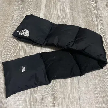 THE NORTH FACE 다운 눕시 머플러 블랙