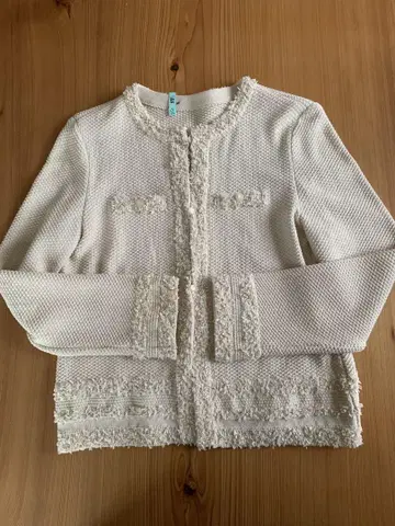 레리안 아이보리 노카라 자켓
