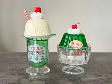 산리오 찻집 크림 소다 젤리
