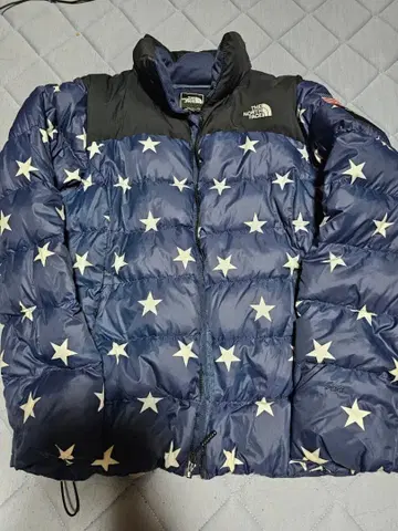 THE NORTH FACE 별 패턴 다운 자켓