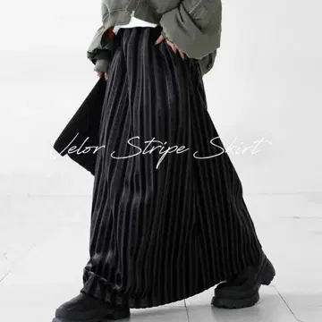 antiqua 안티카 벨로아 롱 스커트