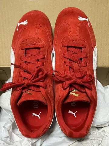 PUMA 푸마 speedcat 스피드캣 빨간색 red 24.5cm