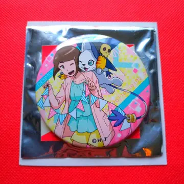 대특가 디지몬 어드벤처 tri 야가미 히카리 테일몬 캔뱃지