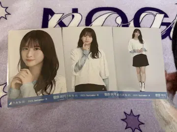 노기자카46 스가와라 사츠키 스팽글 3종 컴프