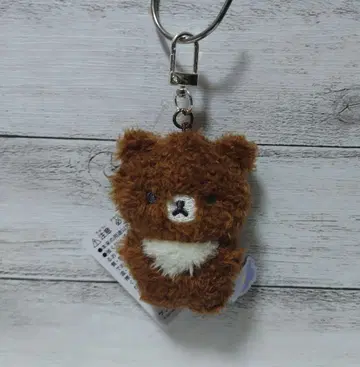 갈색 곰 걸이 봉제 인형