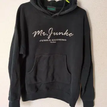 Mr. Junko 블랙 후드티