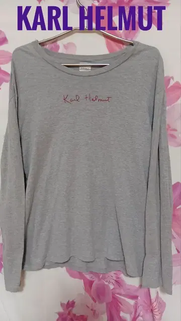 KARL HELMUT 칼 헬무트 긴팔 T셔츠