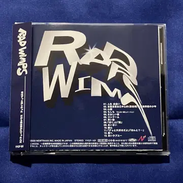RADWIMPS 1st 앨범 RADWIMPS 오비 포함