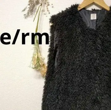 e/rm 이알엠 보아 베스트 보아 자켓 아우터 오샤레 카와이