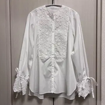 Gypsohila 인기 꽃 블라우스 긴팔 FREESIZE 새상품급