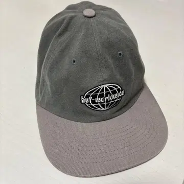 huf 자수 로고 카키 캡